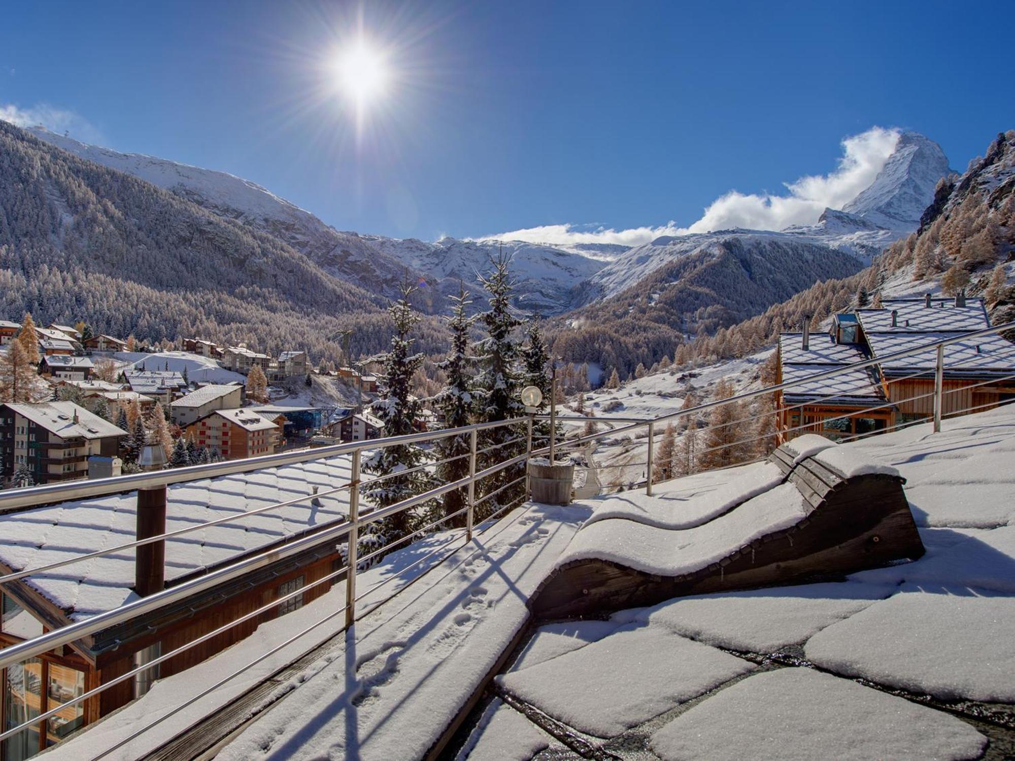 Backstage Hotel Serviced Apartments Zermatt Ngoại thất bức ảnh